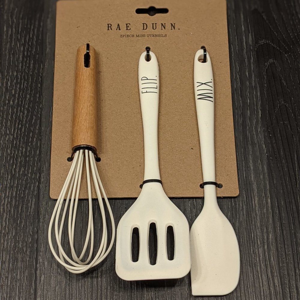 🍲2/$50🍲 Rae Dunn 3 Piece Mini Utensil Set